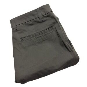 Birddogs Men 32x32 Charcoal Grey Khaki Chino Performance Stretch Pants Preppy